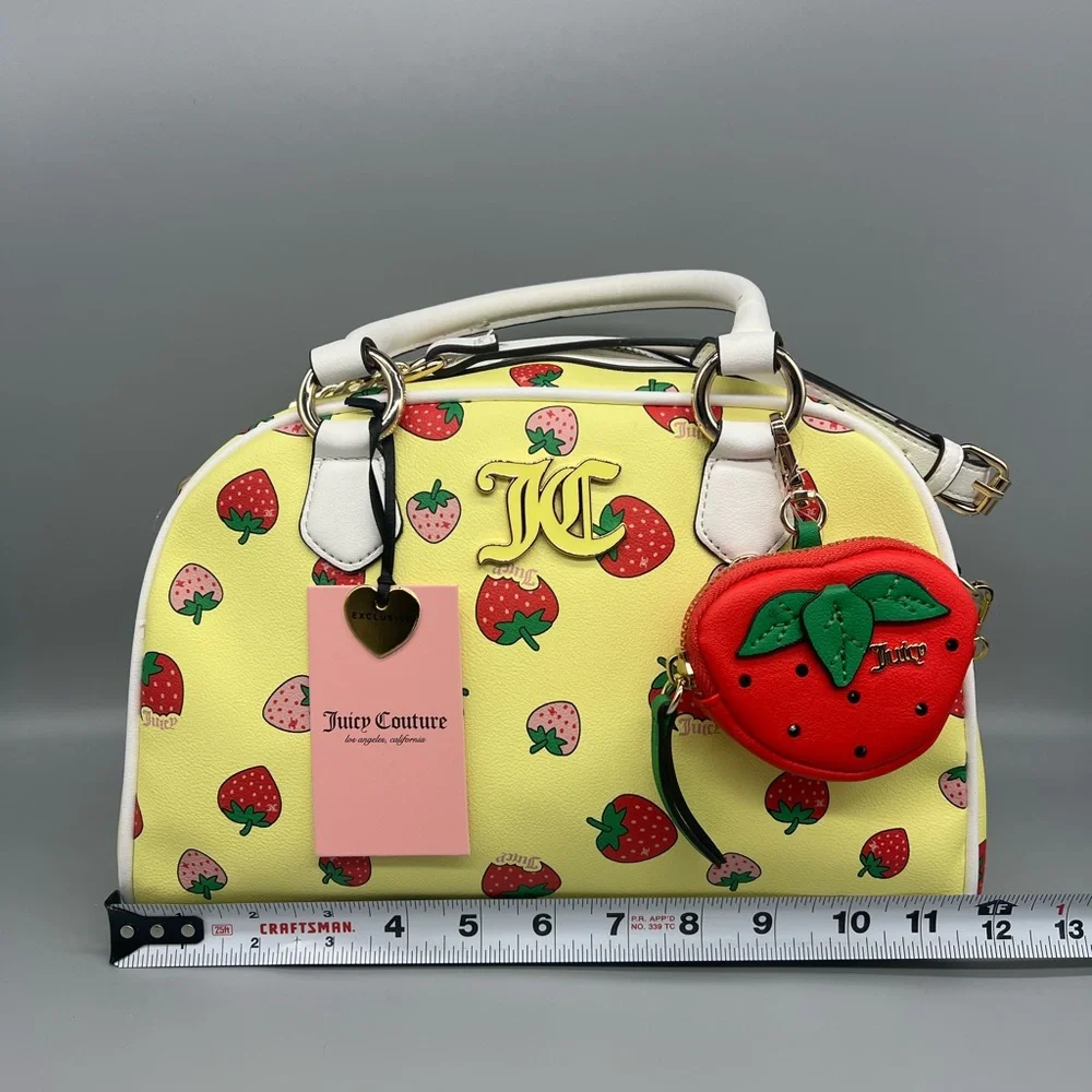 Juicy couture sweet n juicy bowler bag purse - Picture 6 of 12